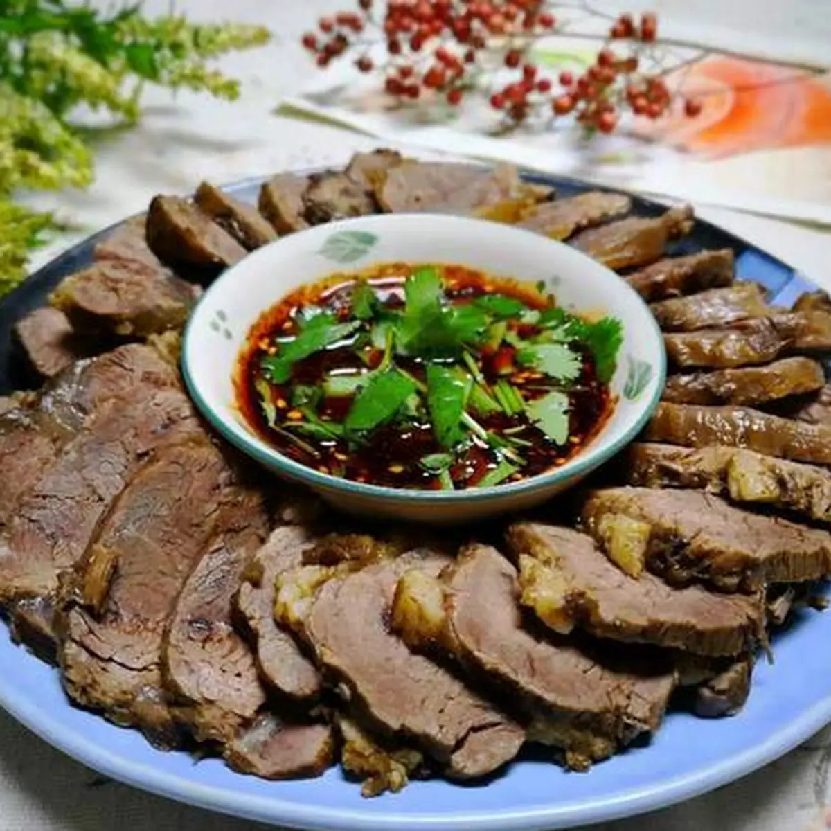 a20 marinated beef shank 卤水牛展